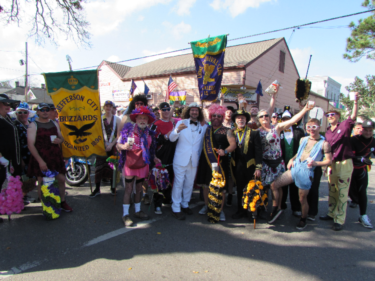 Meeting of the Buzzards and Lions Clubs