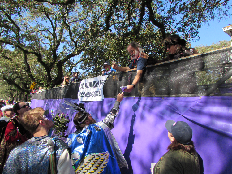 Buzzards Salute the Owners of the Montgomery-Grace Home 